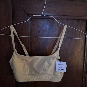 NWT organic cotton tank bralette
